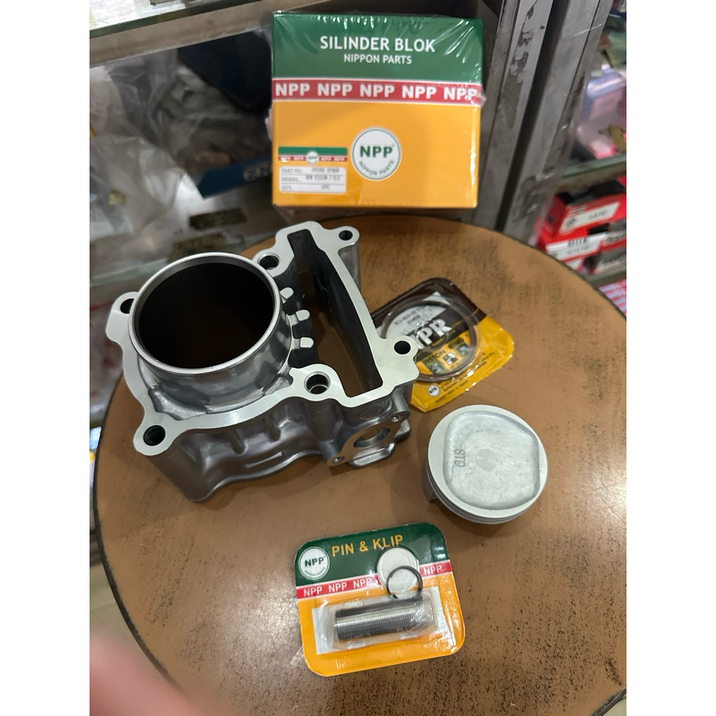 BLOK MESIN COMPLETE PISTON KIT VIXION OLD VIXION NEW KODE 3C1 NPP