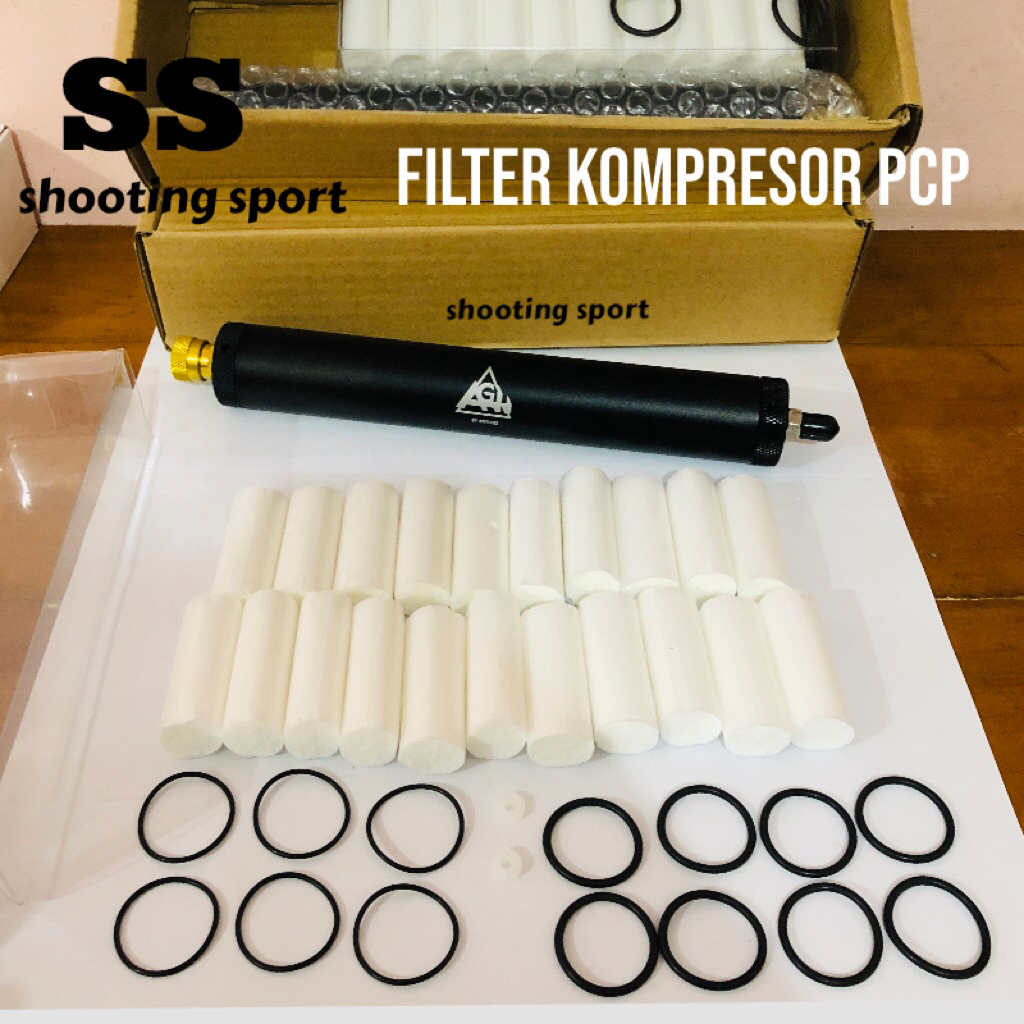 Filter Kompresor pcp Elektrik, Filter AGH Panjang, Set Filter Kompresor, Sparepart Pompa PcP