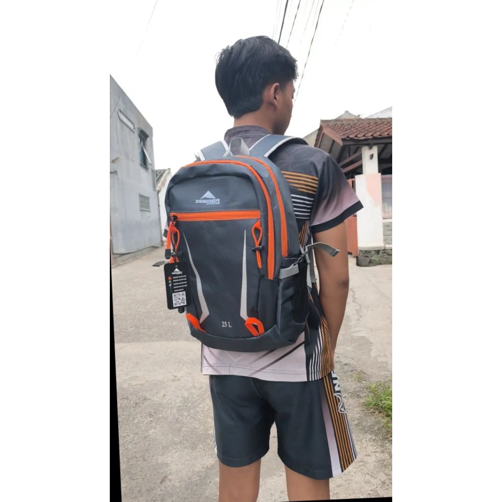 Tas Ransel Daypack 25 Liter Outdoor / Tas Gunung / Tas Ransel Sekolah Pria Wanita