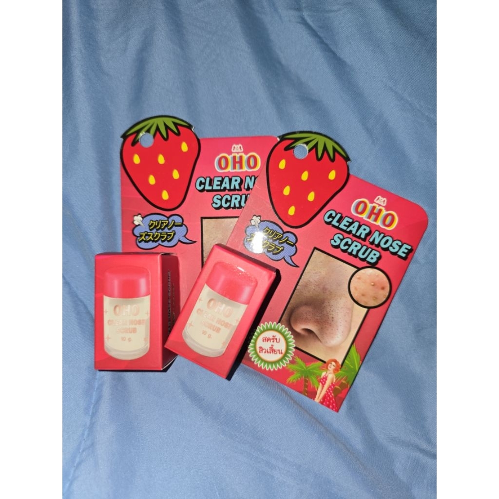 oho nose scrub