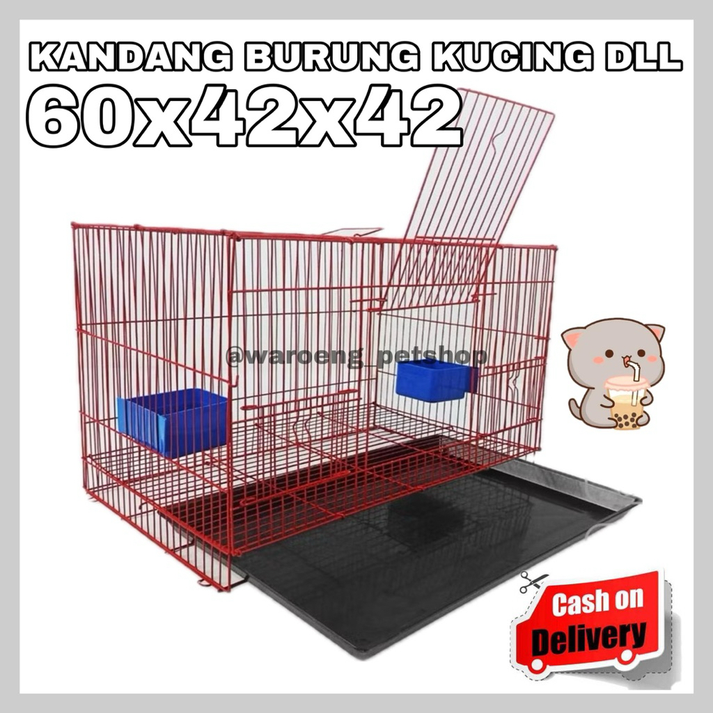 saya Kandang Burung, Sugar Glider, Kelinci, Hamster, Ternak, Umbaran - Besi Lipat Tebal Jumbo