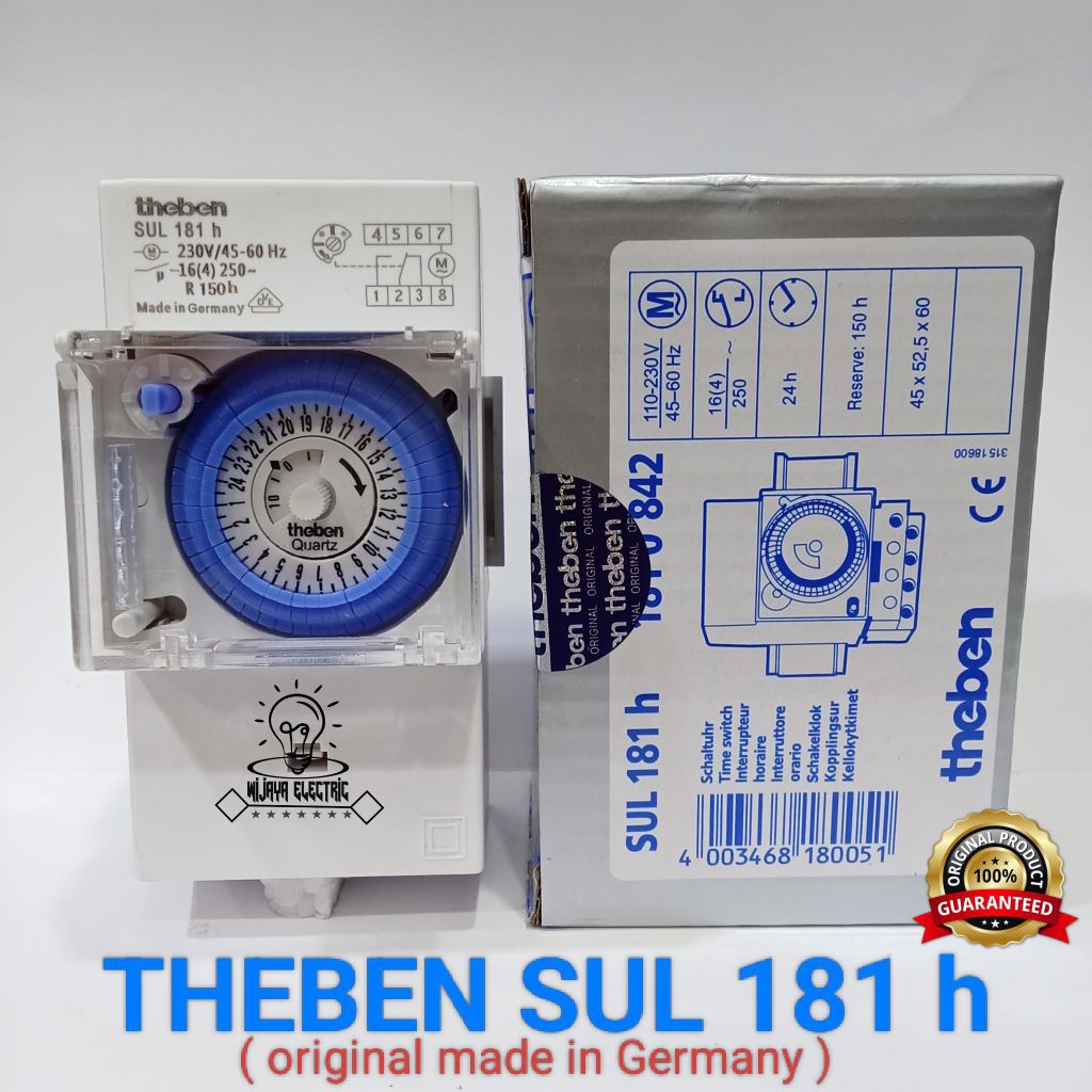 timer theben SUL 181 h/theben SUL 181h timer analog theben h original