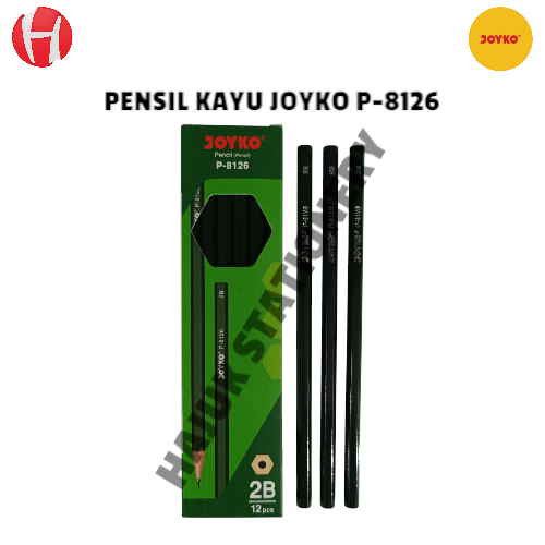 

(1 PACK) PENSIL JOYKO P-8126 2B ASLI