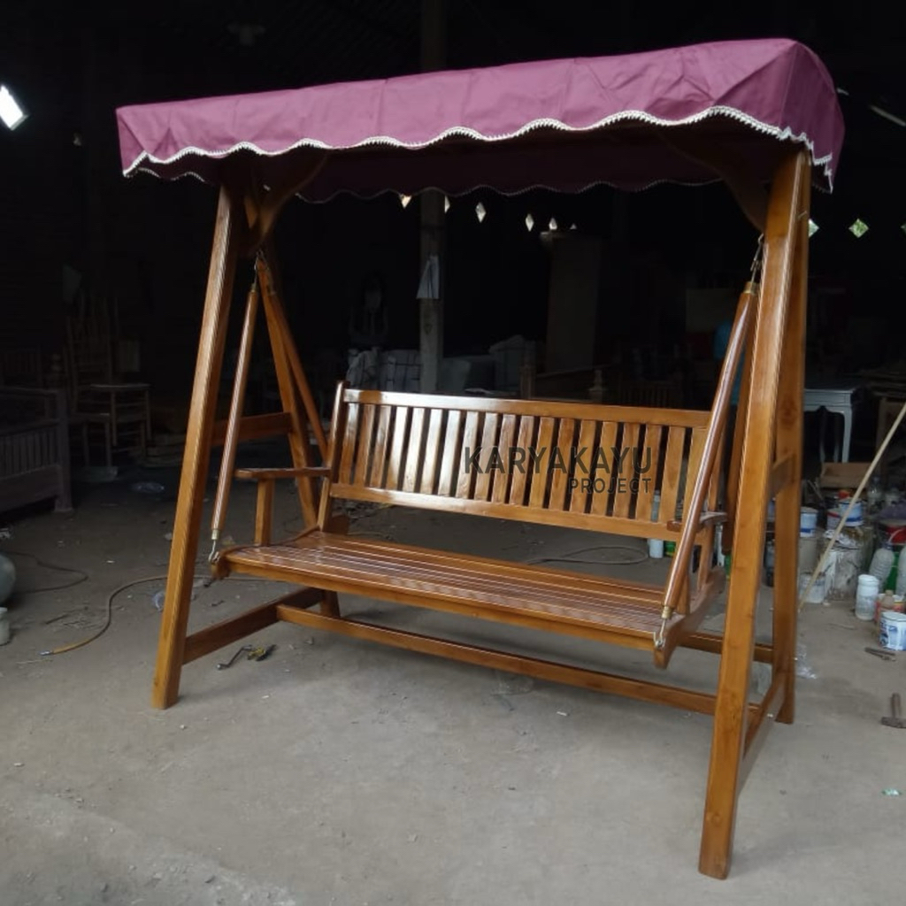 ayunan kayu jati kokoh/ayunan anak/ayunan dewasa