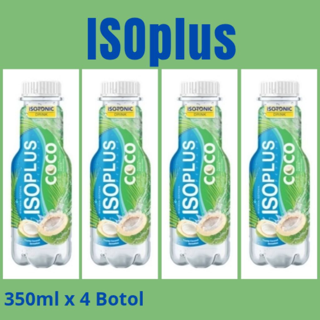 

Isoplus Isotonik 350ml x 4 Botol