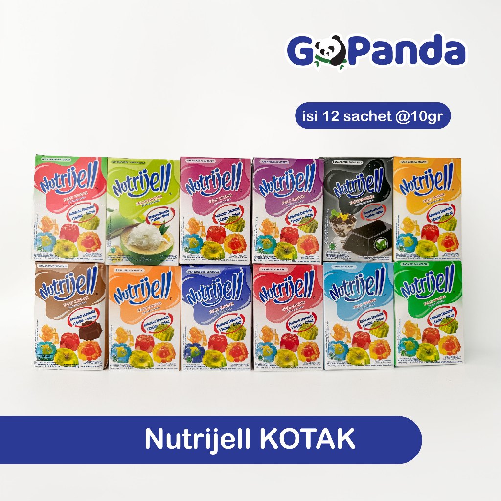 

Nutrijell Rasa Kemasan Ekonomis 10gr KOTAK