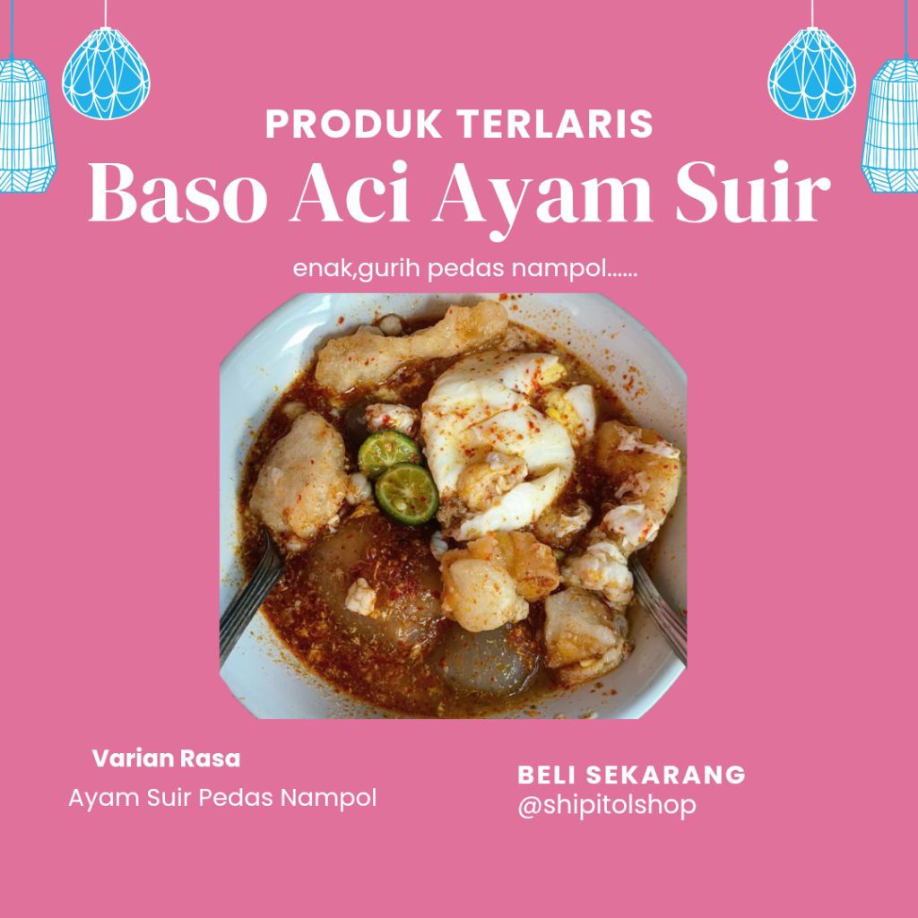 

Baso Aci Ayam Suir Pedas Nampol Baso Aci Enak Baso Aci Terlaris