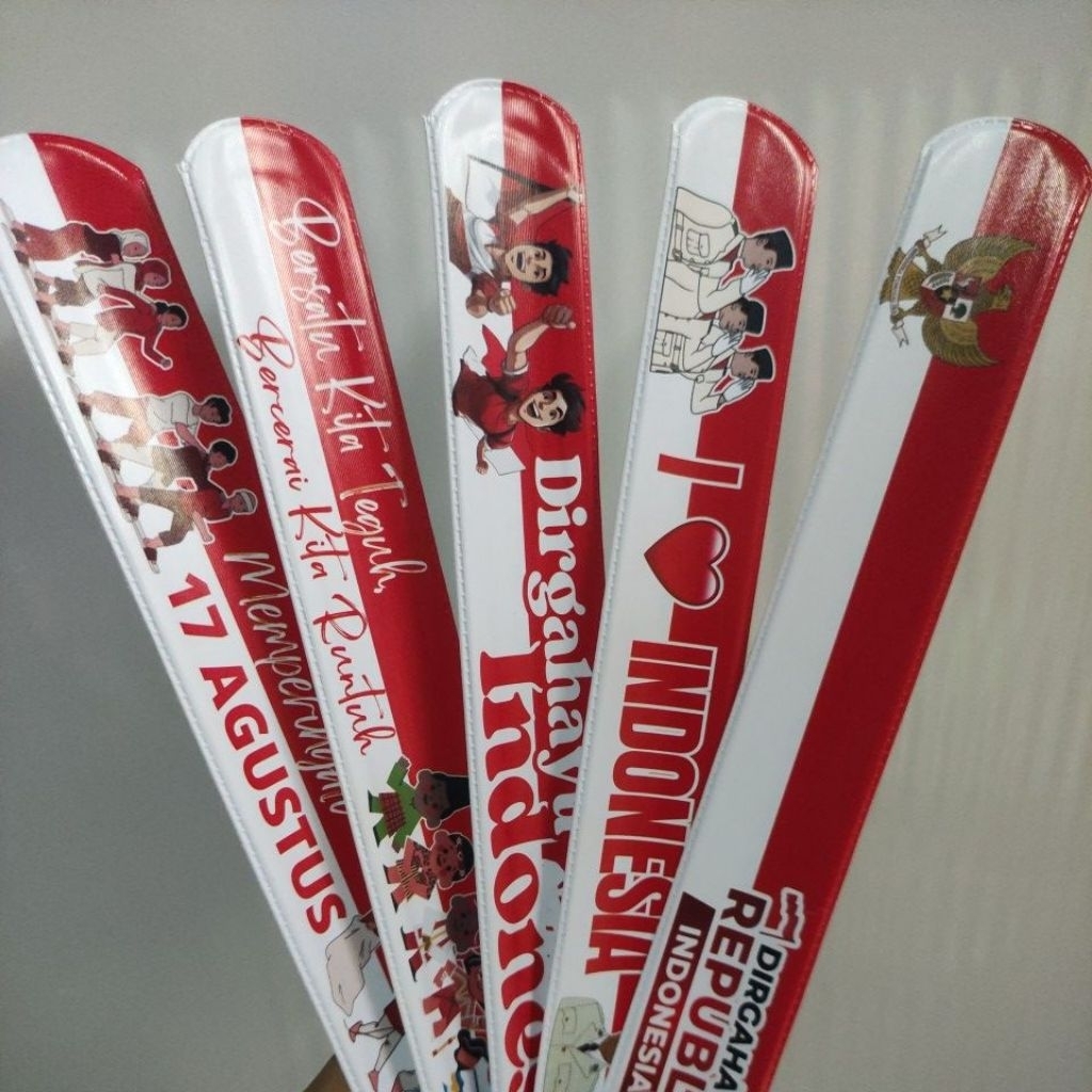 

penggaris gelang mistar merah putih isi 5 pcs