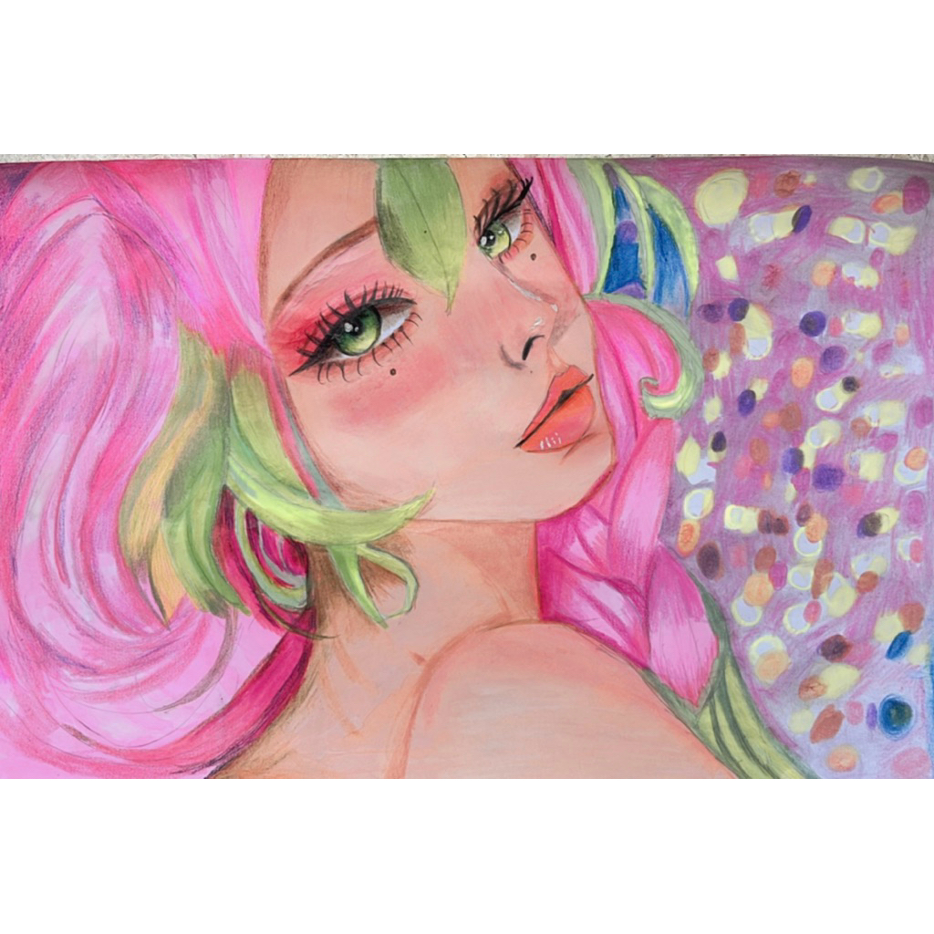 

anime coloured pencil