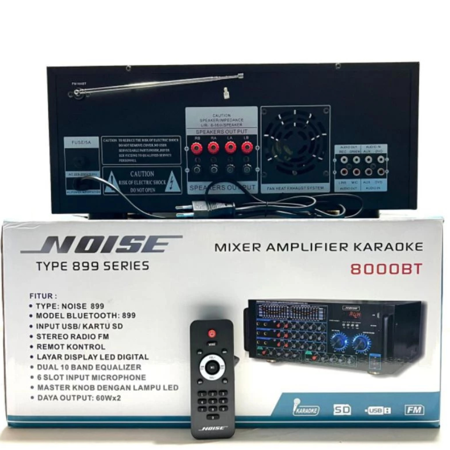 Amplifier Ampli NOISE 8000BT 8000 BT ORIGINAL USB BT