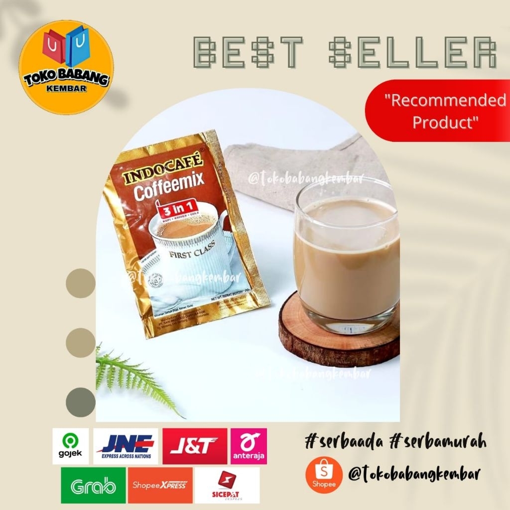 

Indocafe Coffeemix Renceng Isi 10 x 20 Gram