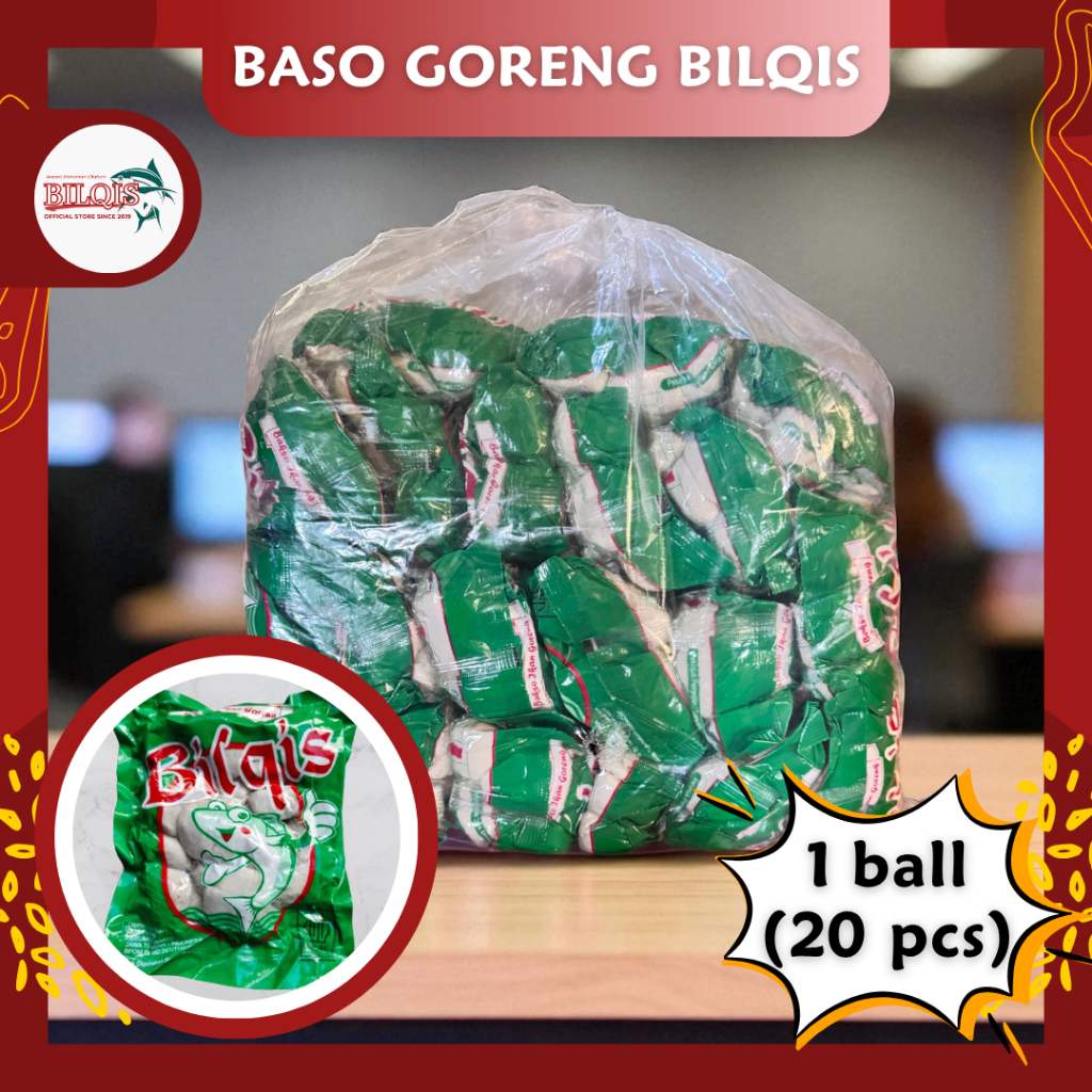 

Baso Goreng BILQIS - Bakso Goreng Bilqis 1 Ball isi 20pcs