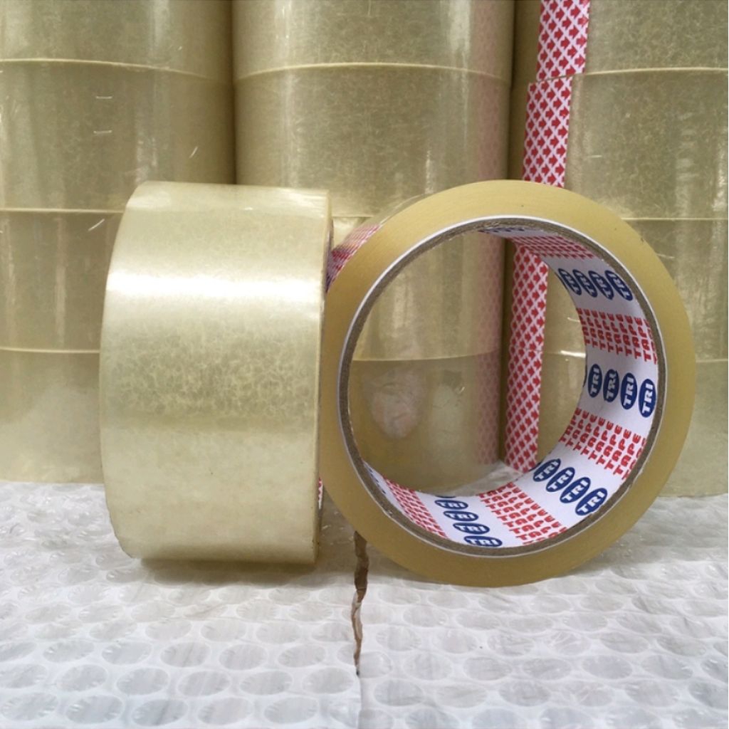

Lakban Opp Tape Bening coklat uk 45mm x 72Y Berkualitas Daimauru Termurah