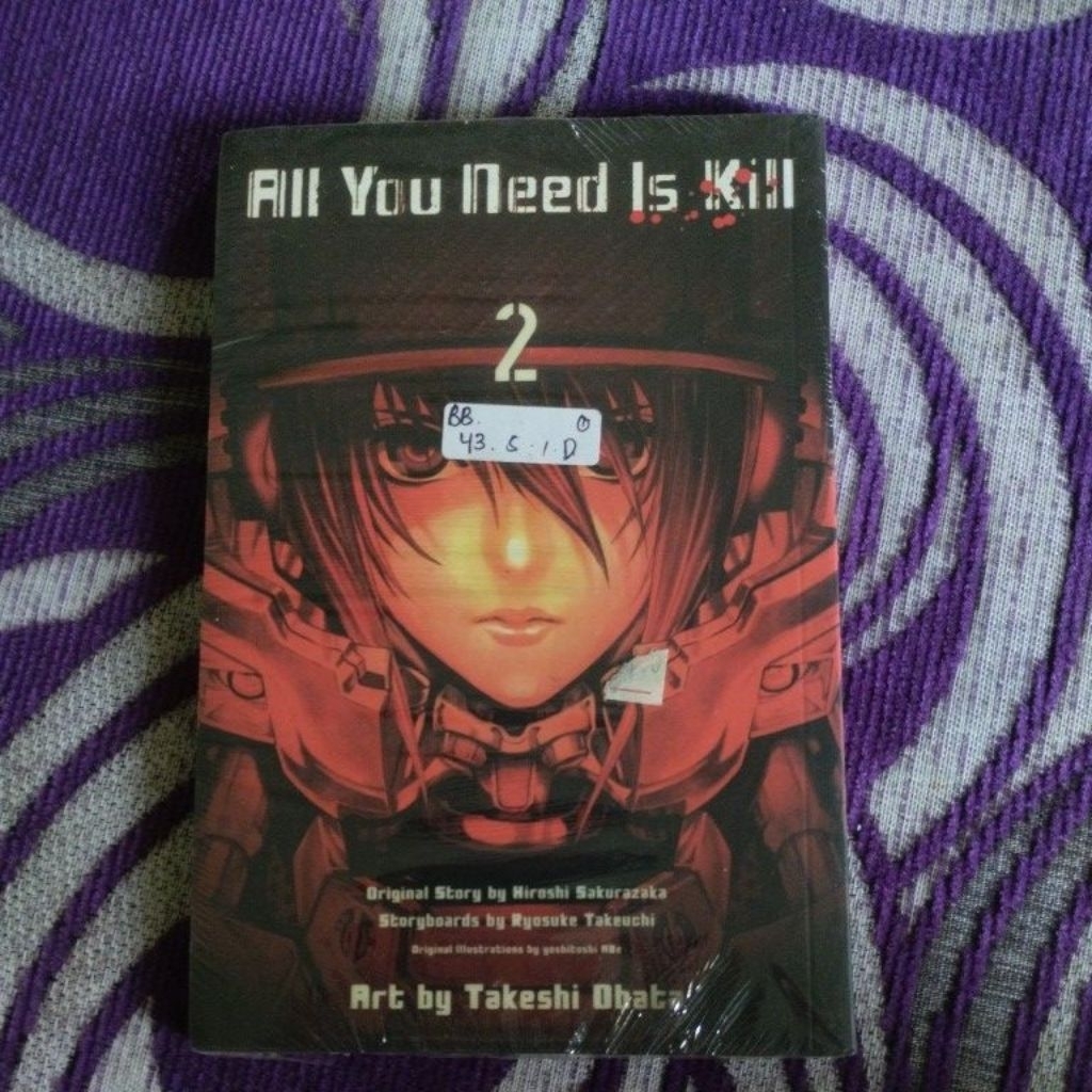 Komik All You Need is Kill vol 2 segel