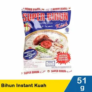 

Super Bihun Instant Noodle Soup - Bihun Kuah Super Bihun Instant Kuah 51g