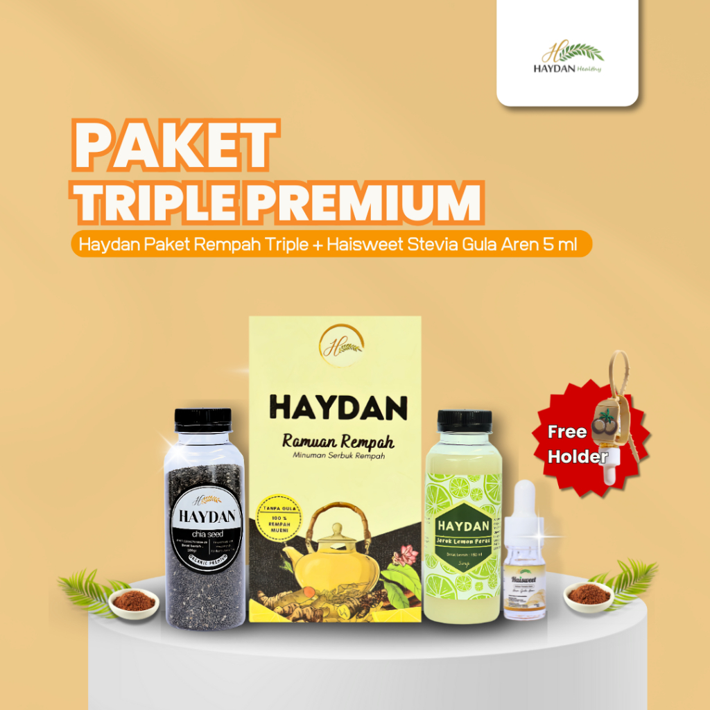

PAKET TRIPLE PREMIUM | STEVIA TETES | REMPAH JSR