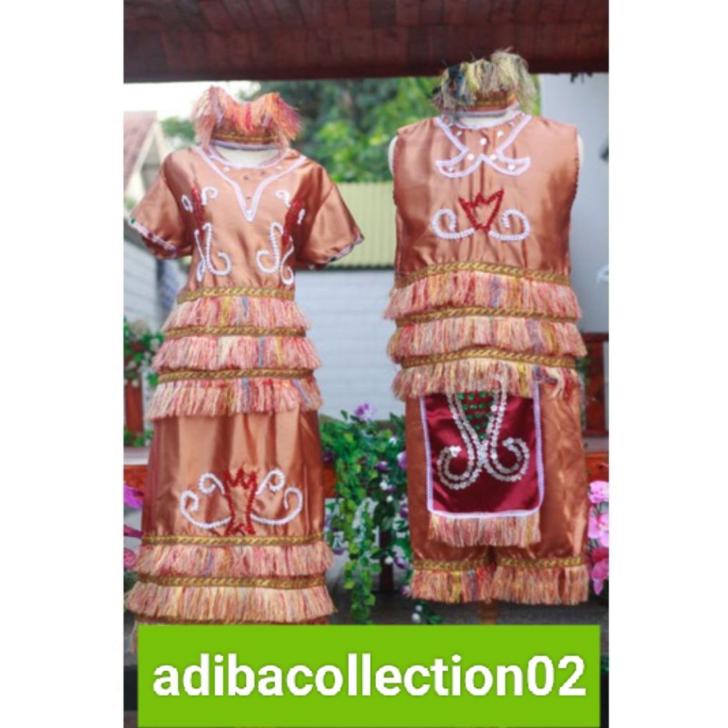 BAJU ADAT TRADISIONAL PAPUA//BAJU PENGANTIN ADAT PAPUA