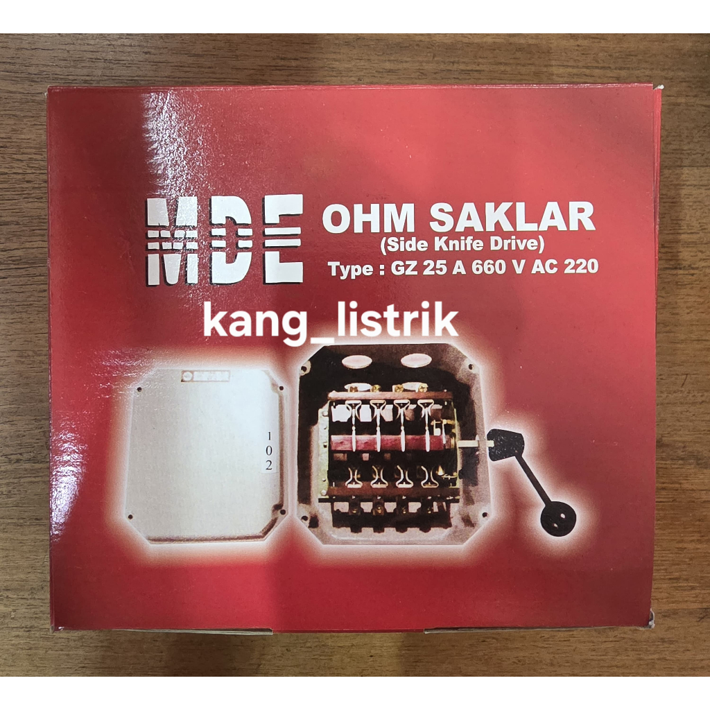 Cam Starter / Genset / Handle Pisau / OHM Saklar 4P 25A