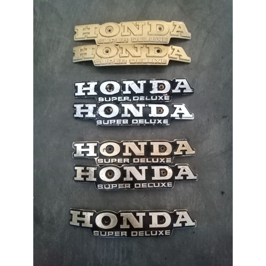 Emblem tangki GL 100 ori copotan