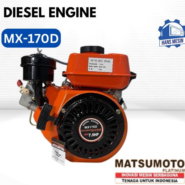 DIESEL ENGINE MX-170D ( MATSUMOTO ) 7.5 HP