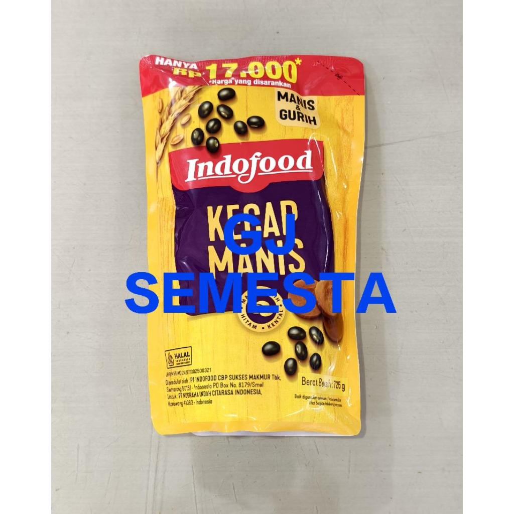

Kecap manis INDOFOOD pouch 725Gr