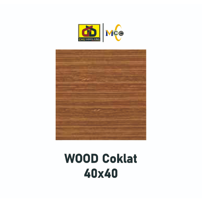 KERAMIK LANTAI CORAK KAYU 40x40 MCC WOOD