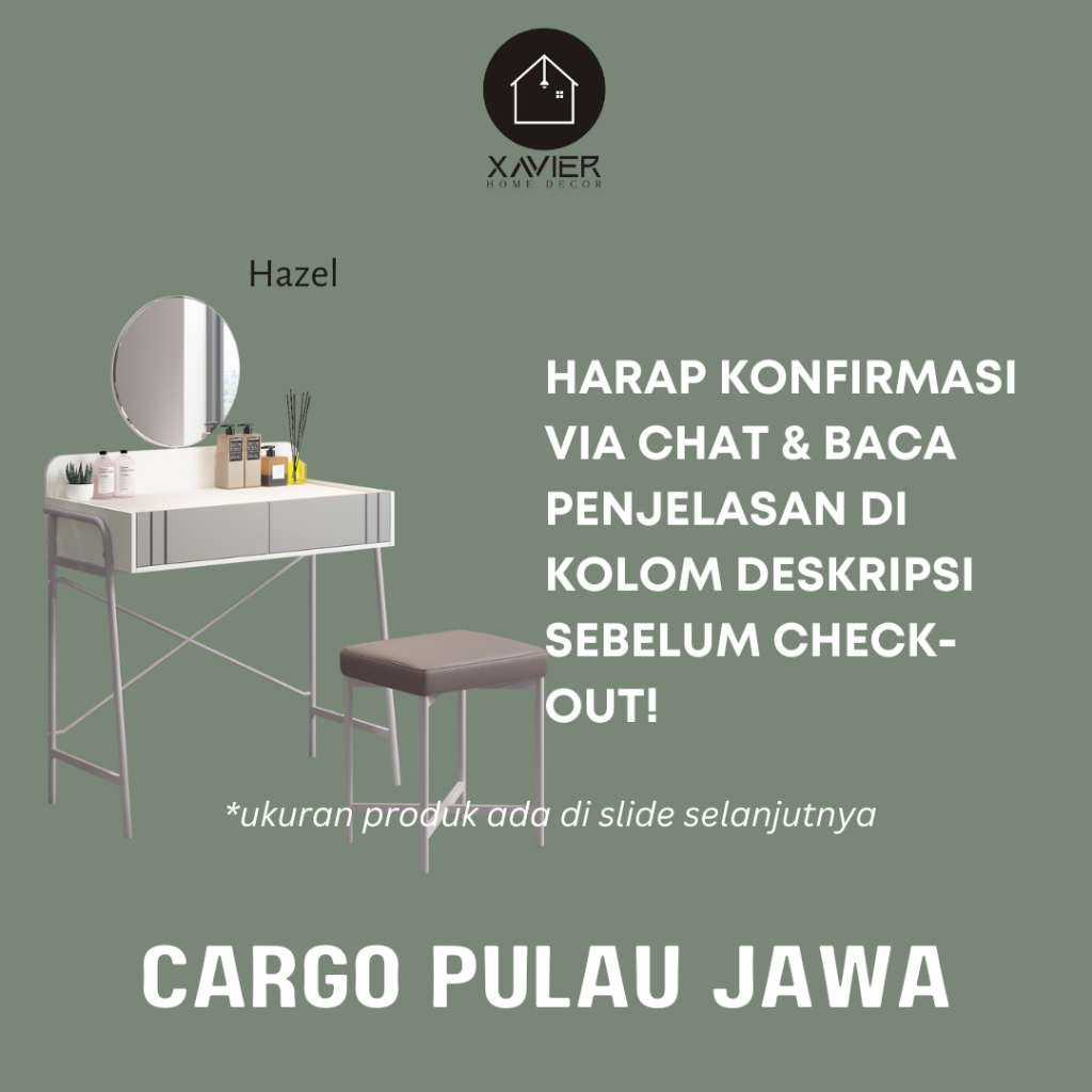 Xavier Home Decor HAZEL - CARGO JAWA + BALI