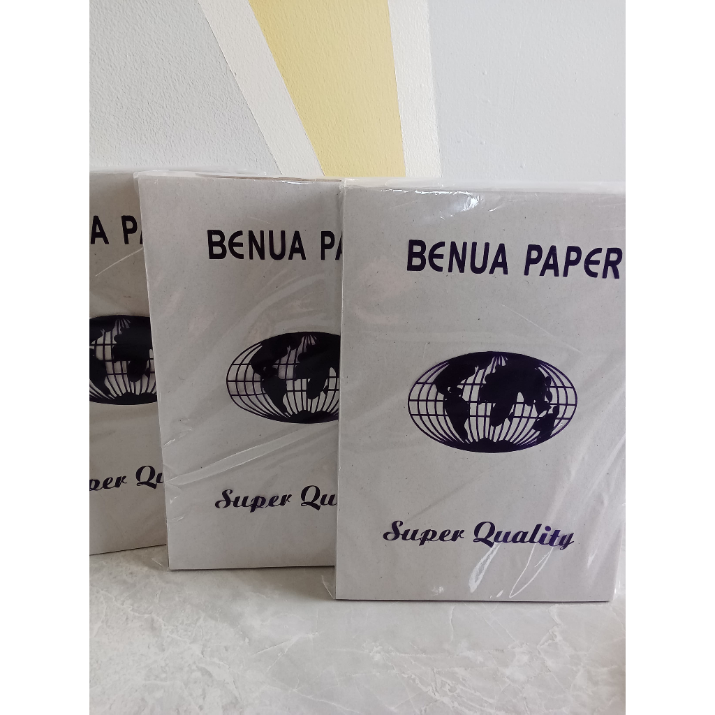 

KERTAS BURAM / KERTAS KORAN BENUA A4 60 GRAM SUPER QUALITY (PACK)