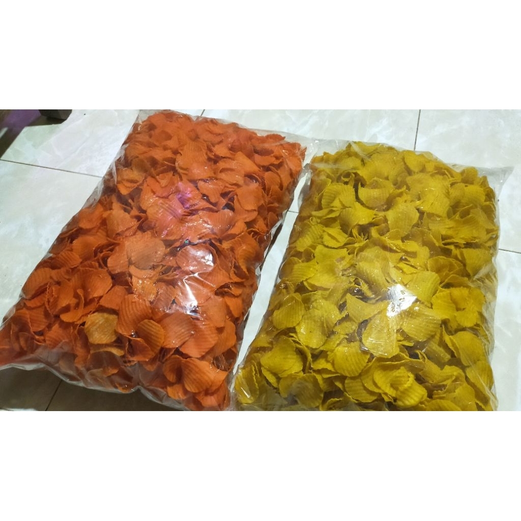 

krupuk Puyur / Poco'' Pedas Manis 1 Ball 5 kg, Mentah