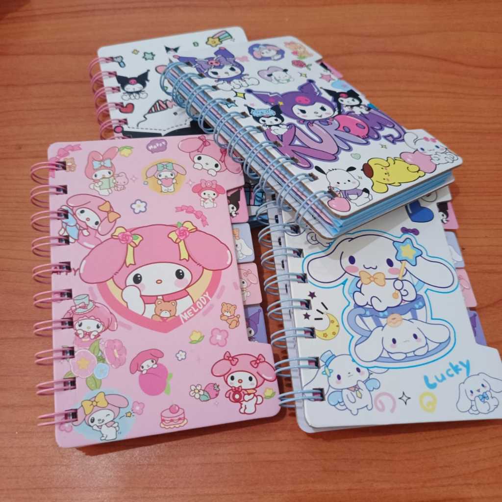 

Buku Spiral uk A6 Fancy 6819-6813-6816