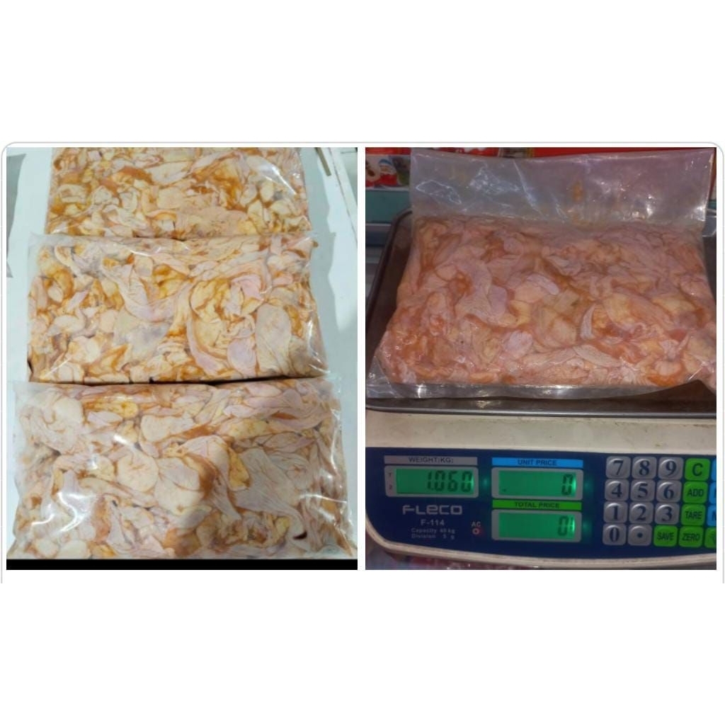 

Kulit Ayam Marinasi 1 kg