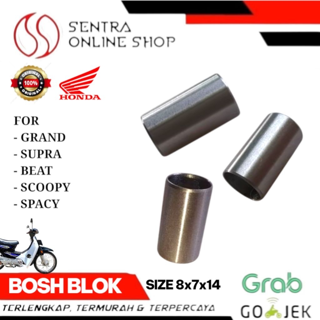 Bosh bos bushing blok pin dowel lakopan Grand supra beat scoopy spacy