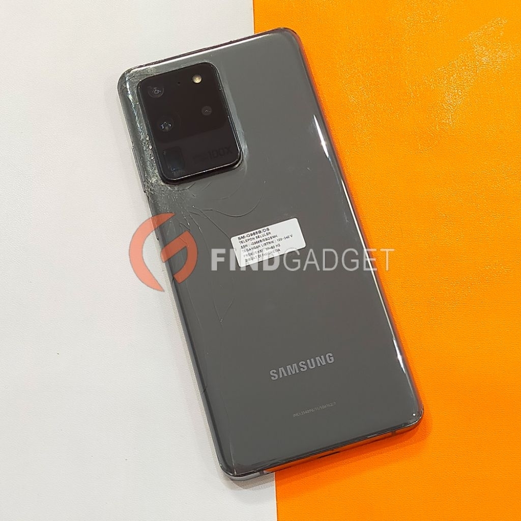 Samsung S20 Ultra LTE 12/128 GB Second Bekas Pakai SEIN Resmi Indonesia (Baca Deskripsi)
