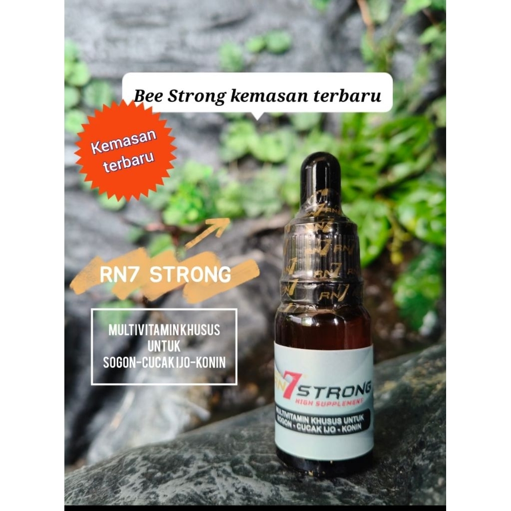 Vitamin Burung dan suplemen RN7 STRONG (Bee Strong) untuk konin dan sogon