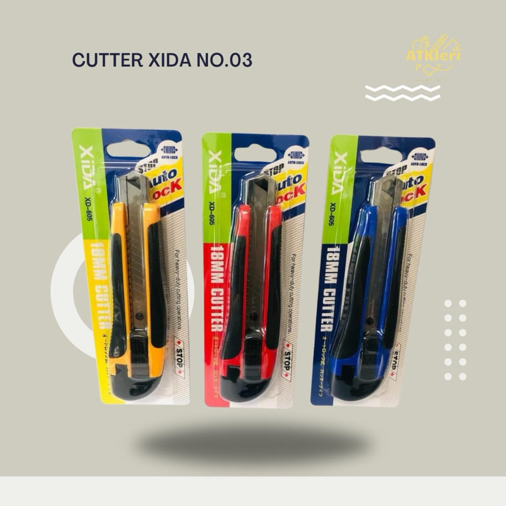 

Cutter XIDA/Pisau Cutter XIDA