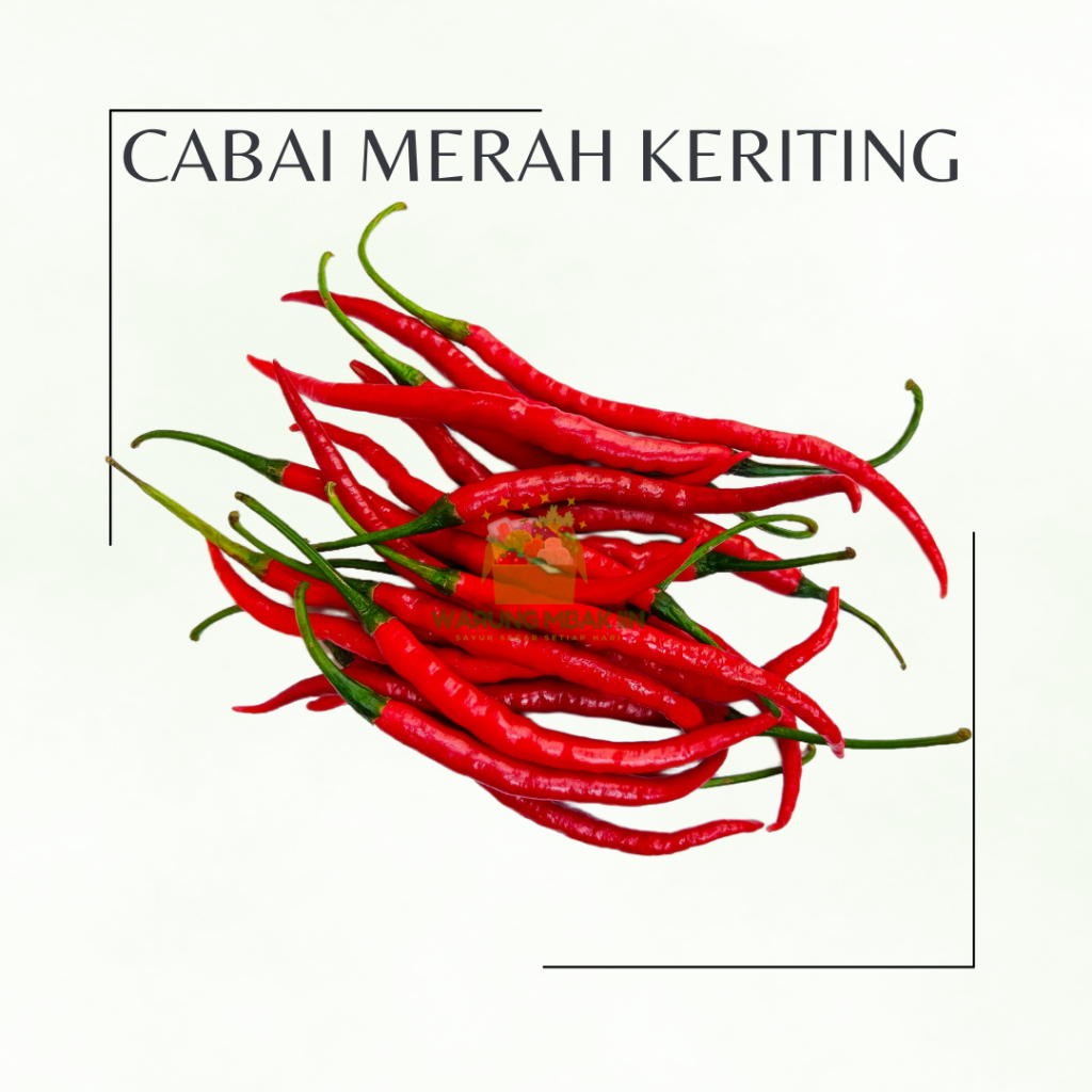 

CABE / CABAI MERAH KERITING per 100 GRAM