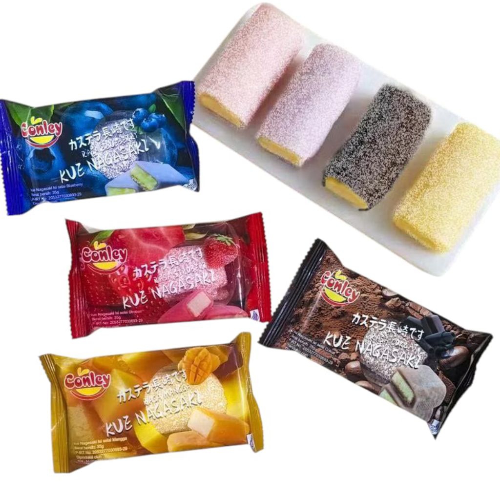 

Mochi Kue Nagasari aneka rasa varian Satuan 30gr