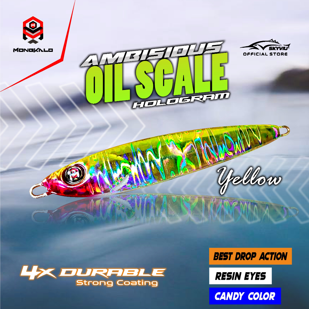 Mongkalo Ambisious Minyak noGID noMotif Candy 100 Kuning