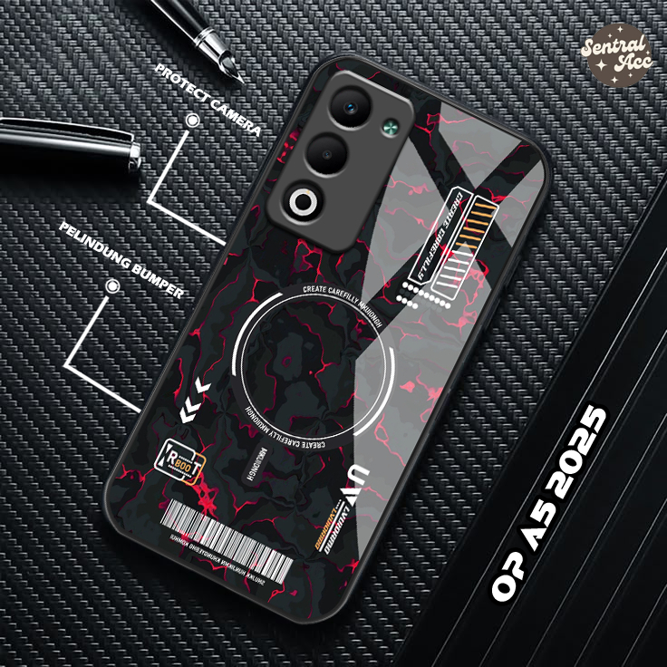 Case Kaca Oppo A5 2025 Case hp Oppo A5 2025 Casing Hp For Oppo A5 2025 Softcase Hp Untuk Oppo A5 202