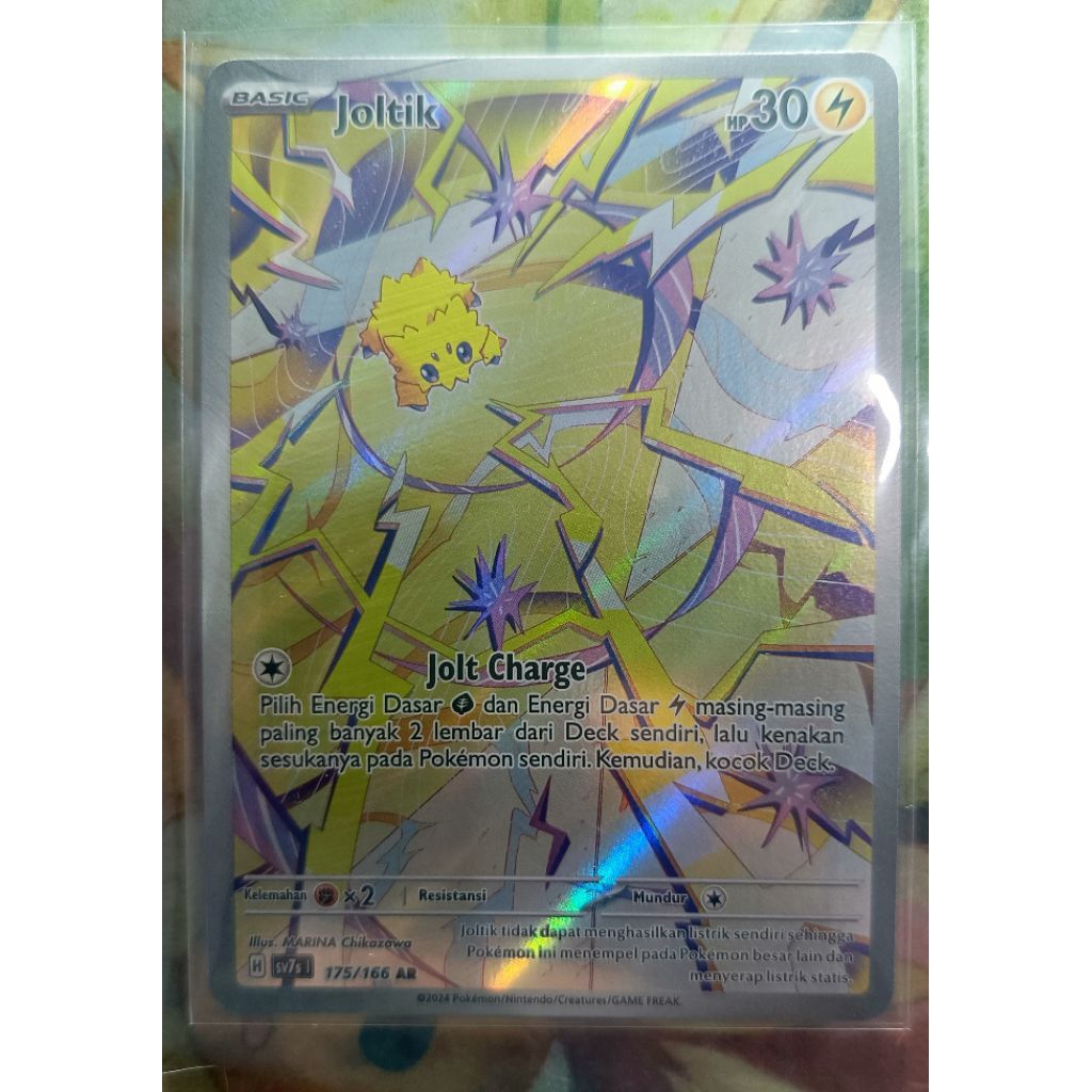 Pokemon Indonesia - JOLTIK (ART RARE)