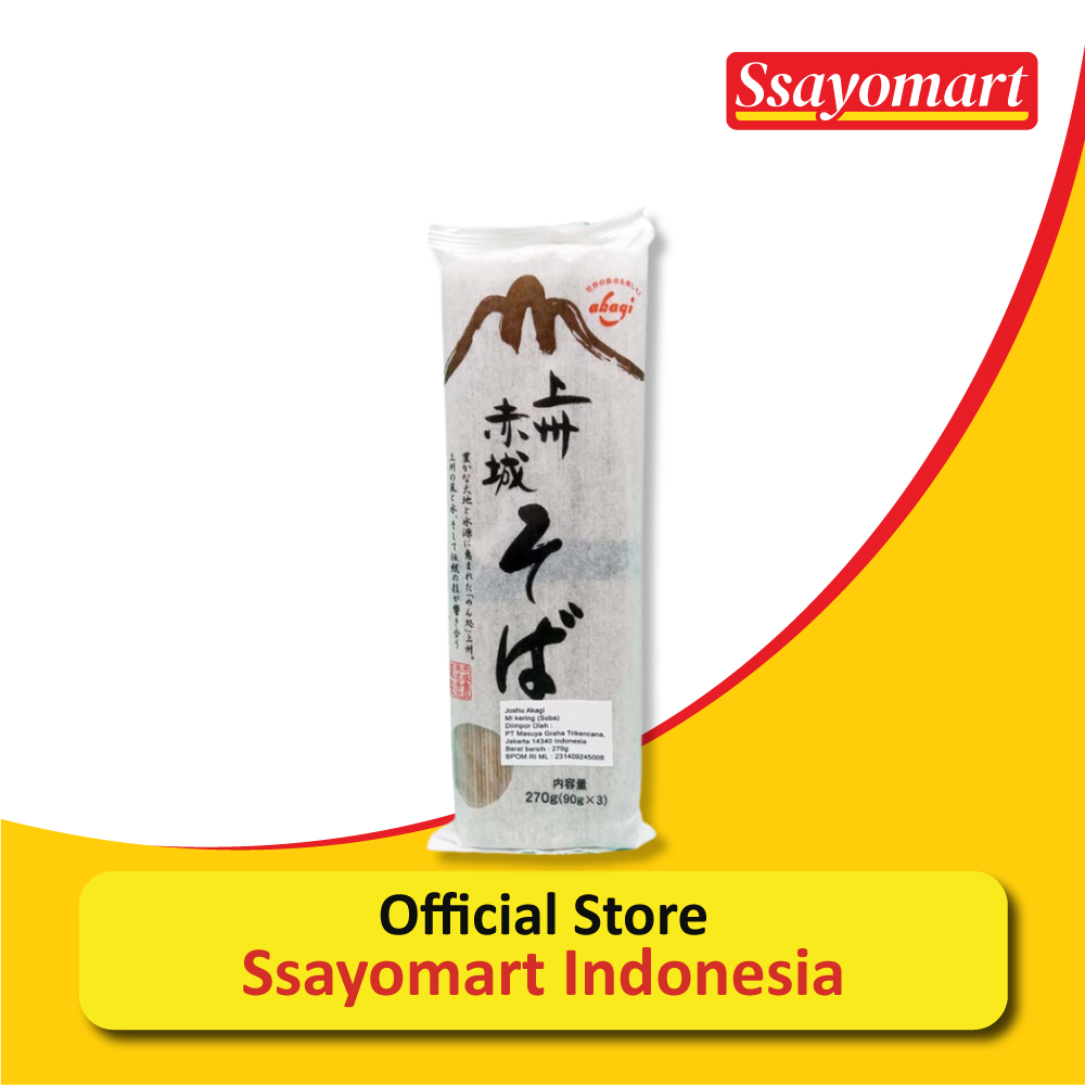 

Mie Impor Akagi Shokuhin Joshu Akagi Soba 270g