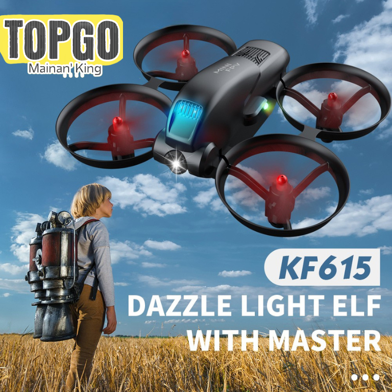 Snapzy Drone Mainan Pesawat Terbang Cool Light 2.4G Stunt Remote Control (Tanpa Fungsi Kamera)