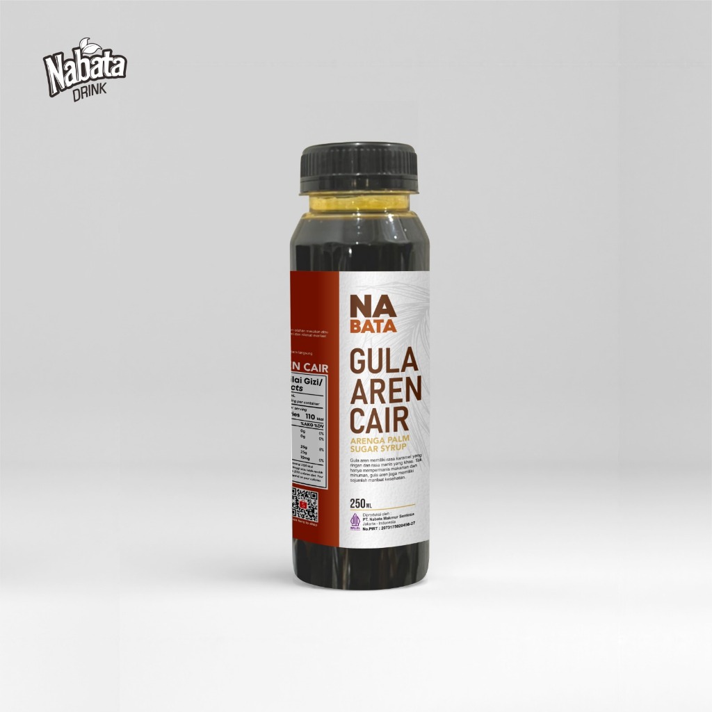 

Gula Aren Cair 250 Ml Nabata Drink - Palm Sugar Untuk Kopi Coffee Restoran Kafe