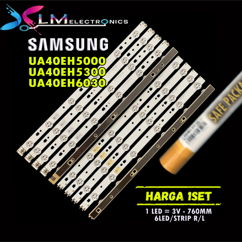 BACKLIGHT TV LED SAMSUNG UA40EH5003 UA40EH5300 UA40EH6030 40EH5003 40EH5300 40EH6030