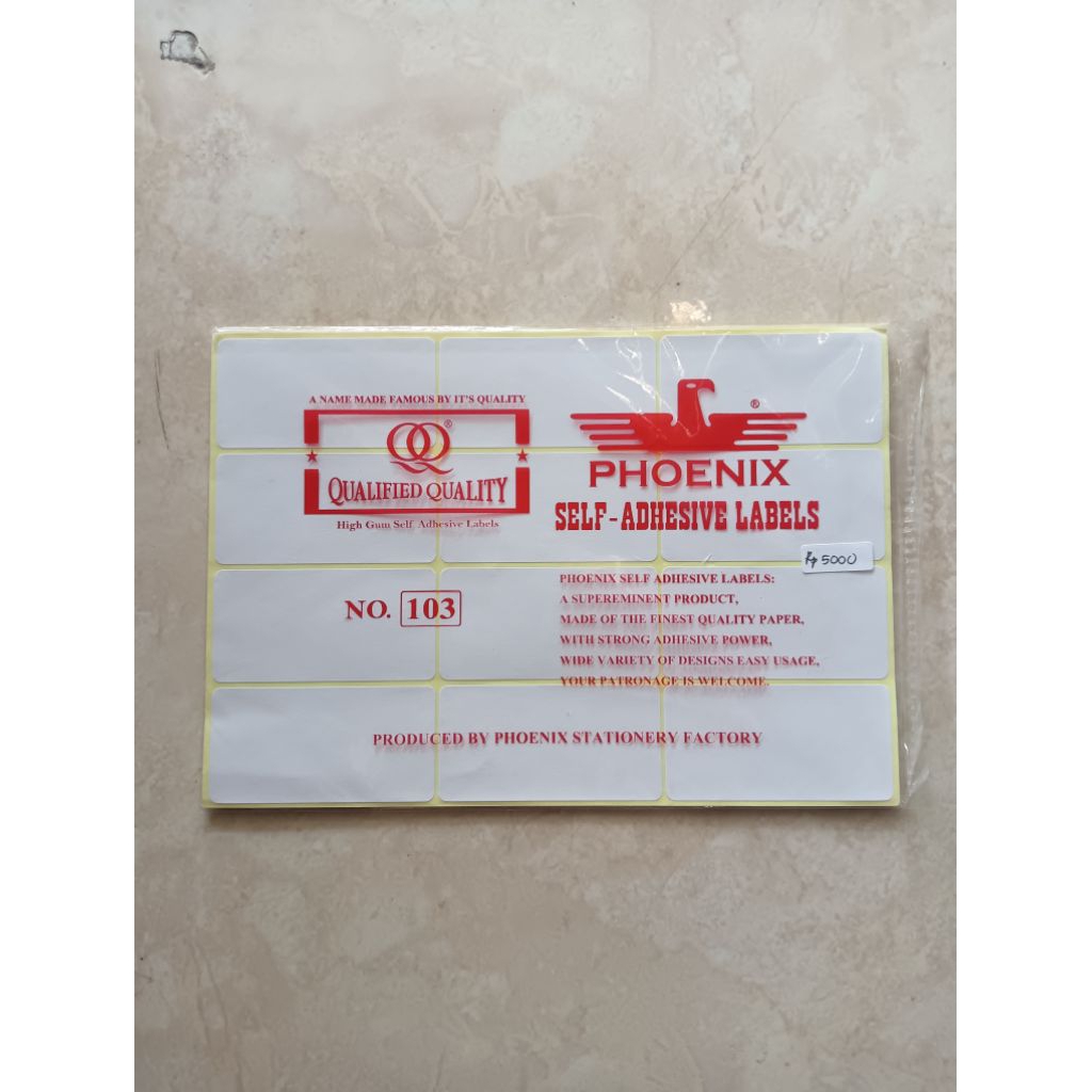 

☀️ Mutistore - Label Sticker Nama Tempel | No 103| Label Buku Anak Sekolah