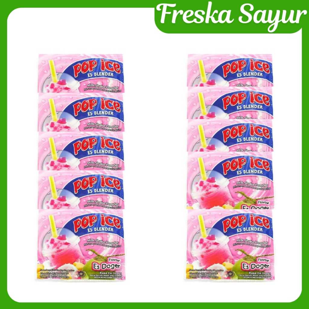 

Pop Ice Es Blender Rasa Es Doger 1 Renceng Isi 10