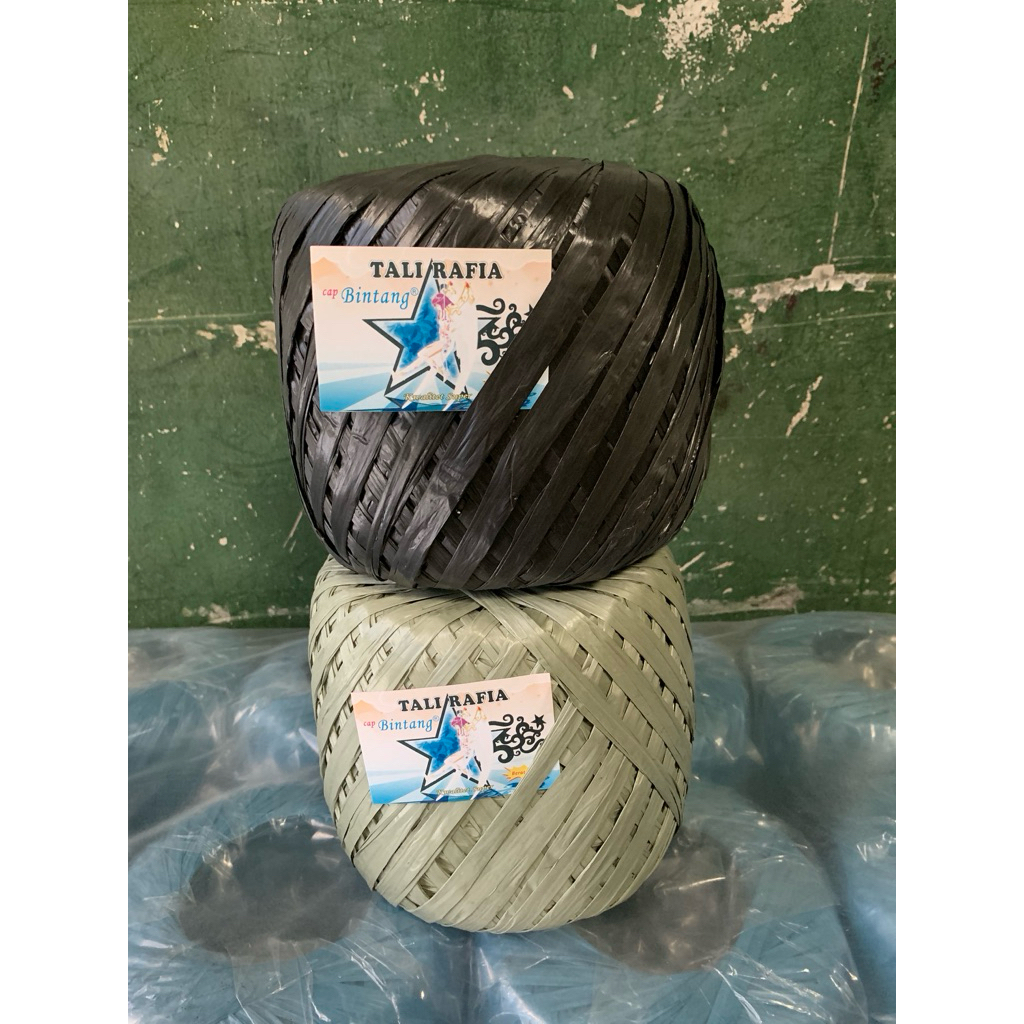 

TALI RAFIA GULUNGAN KALENG CAP BINTANG bonus biji tanaman
