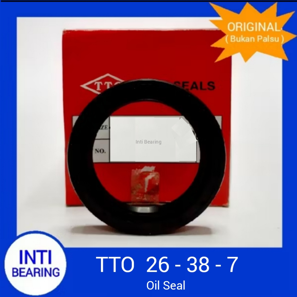 OIL SEAL TTO TC 26 x 38 x 7 ASLI ORIGINAL 26387 26 38 7