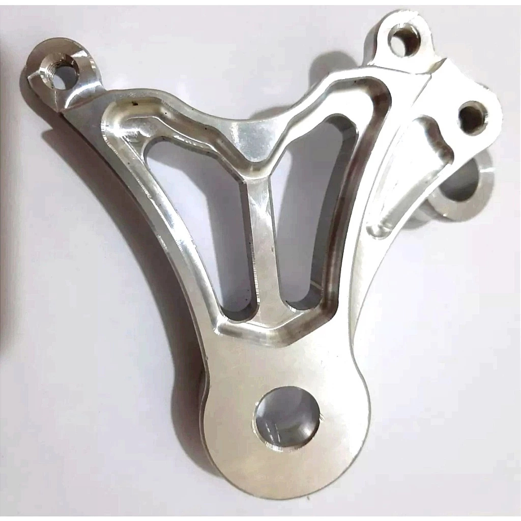 BRAKET BREKET  KALIPER REM BELAKANG CNC 2 PISTON KTC BELAKANG MOTOR NINJA RR NINJA 150 SATRIA FU