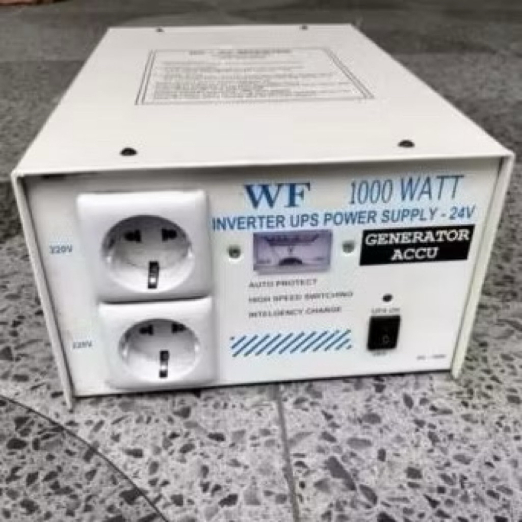 INVENTER BUS 1000 WATT DC ke AC 24Volt ke 220 VOLT